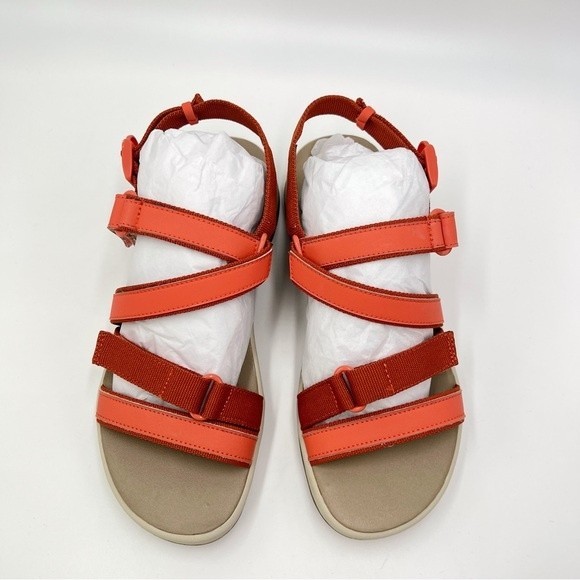 Rockport Women's Trail Technique Multi Coral Orange Sport Sandals Shoes Size 6.5 - Picture 4 of 15